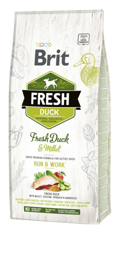 Brit Fresh Duck with Millet Adult Run & Work