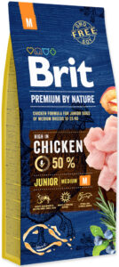 granule Brit Premium by Nature Junior M