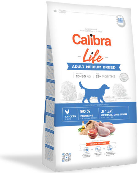 Calibra Dog Life Adult Medium Breed Chicken