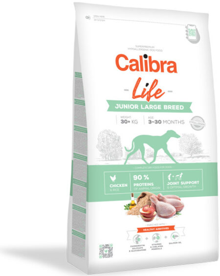 Calibra Dog Life Junior Large Breed Chicken