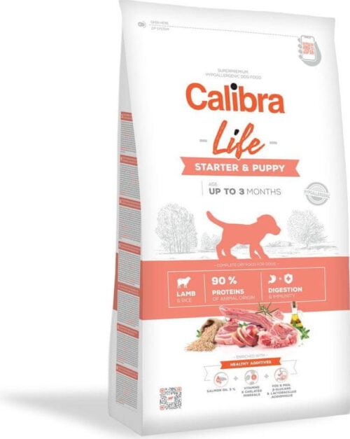 Calibra Dog Life Starter & Puppy Lamb