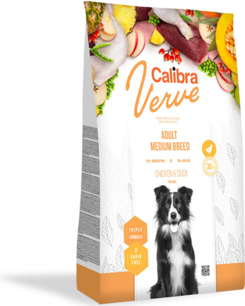 Calibra Dog Verve GF Adult Medium Chicken&Duck