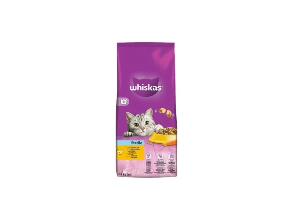 Whiskas Sterile Adult kuřecí 14 kg