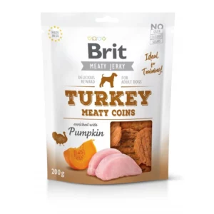 Brit Jerky Puppy Turkey Meaty Coins