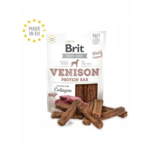 Brit Jerky Venison Protein Bar