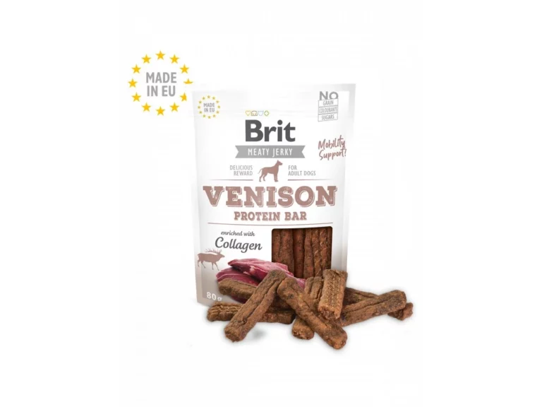 Brit Jerky Venison Protein Bar